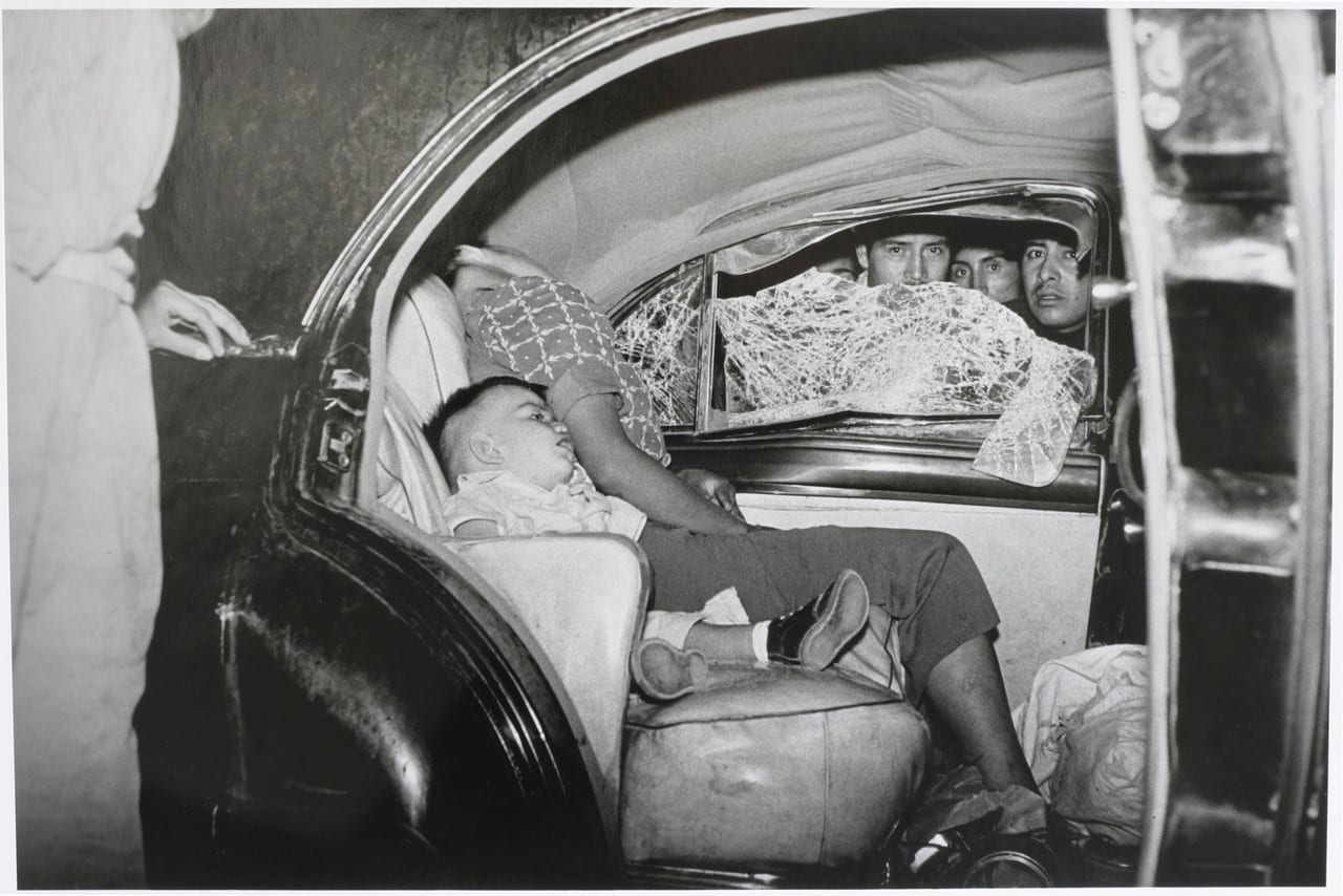 Enrique Metinides, México D.F., Mayo de 1955 Enrique Metinides, México D.F., Mayo de 1955