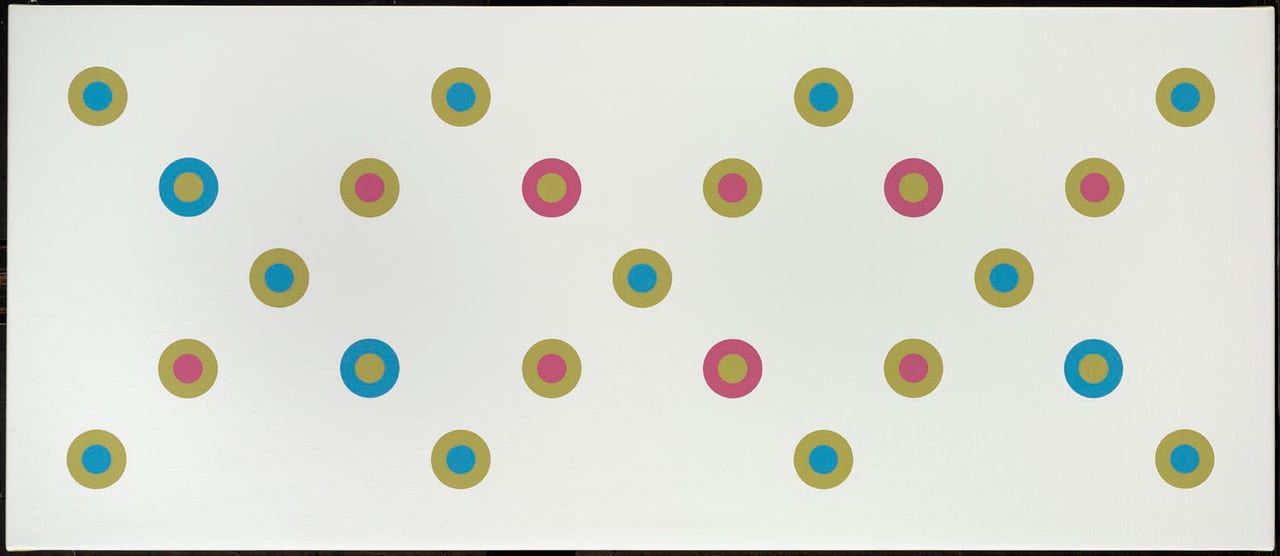 Bridget Riley, Closed Discs, 1970/2010 Bridget Riley, Closed Discs, 1970/2010